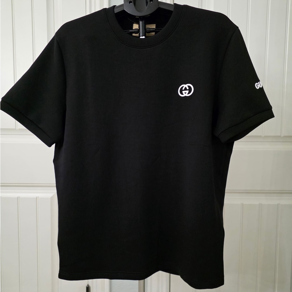Gucci Black Logo Short Sleeve Tee